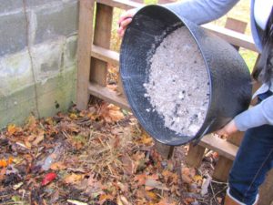 ashes to compost